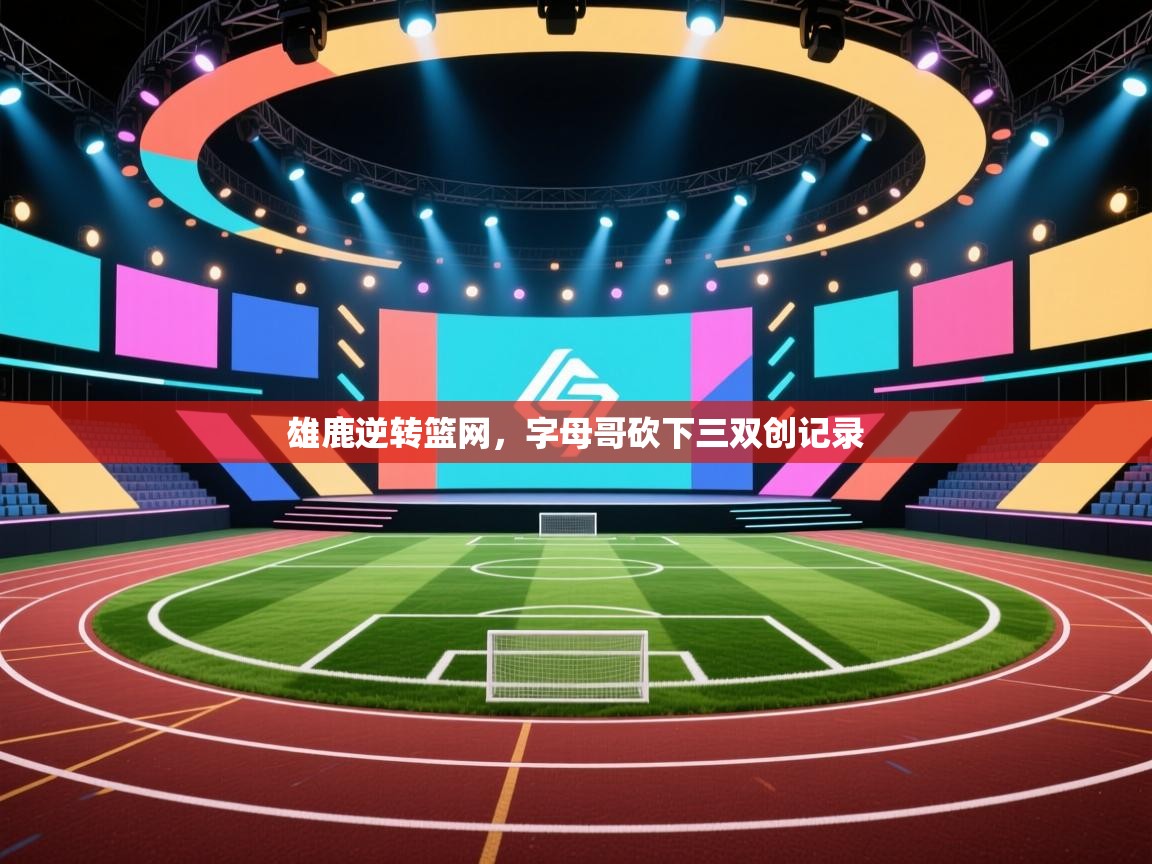 雄鹿逆转篮网，字母哥砍下三双创记录  第1张